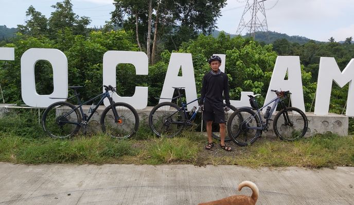 Photo 2 of the Bikemap route "EK to Brgy. Mabato comeback climb success💪😎"