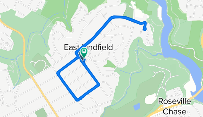 12 Melbourne Rd, East Lindfield to 12 Melbourne Rd, East Lindfield