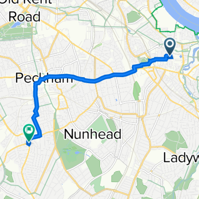 1 Tinderbox House, Carriage Way, London to 21 Lordship Lane, London