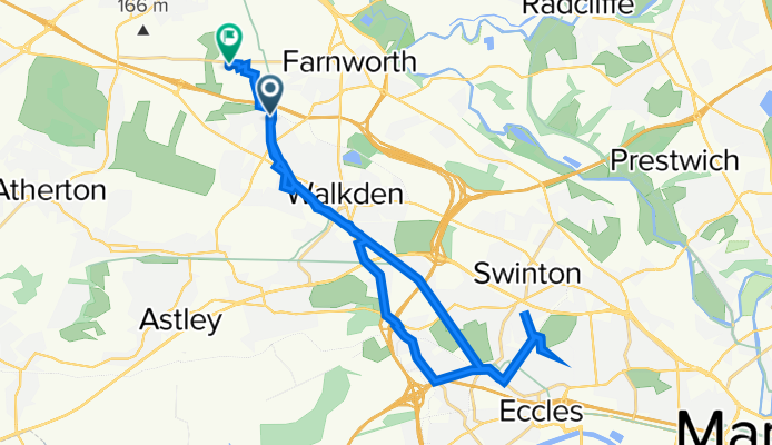 Spa Crescent 56, Little Hulton to Tig Fold Road 61, Farnworth
