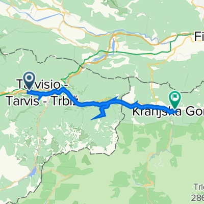 Via Alpi Giulie 71B, Tarvisio a Koroška ulica 19, Kranjska Gora
