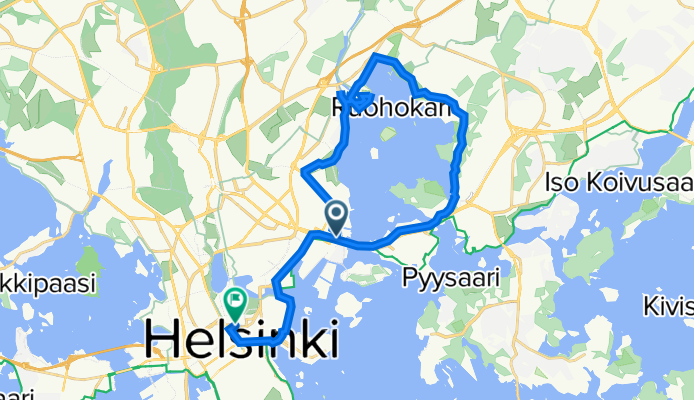 Hermannin rantatie 5, Helsinki to Asema-aukio 1, Helsinki