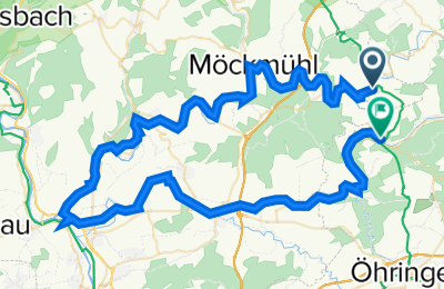 Route in der Bikemap App öffnen