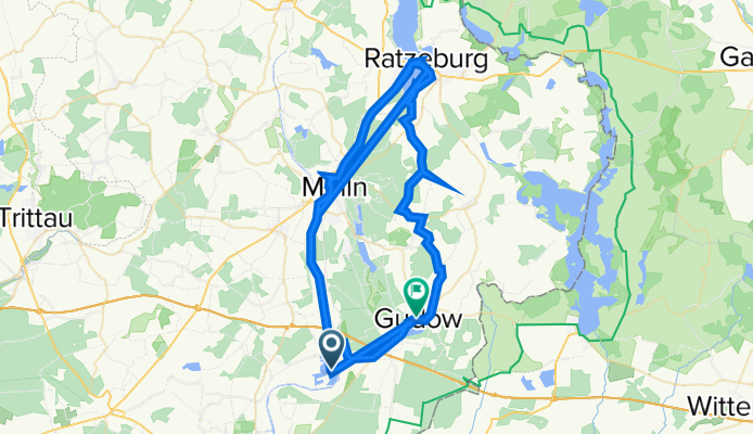 Diebsradenweg, Güster nach Kaiserberg 1, Gudow