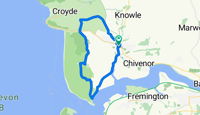oz mans xc route