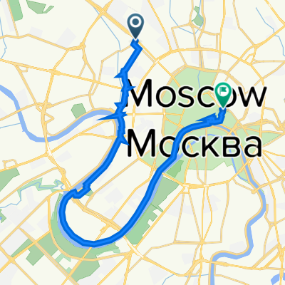 От Тверская Застава, Москва до ст. м. Китай-город, Москва