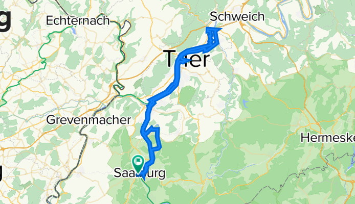 2c Saarburg - Saar-Mosel-Trier-Saarburg