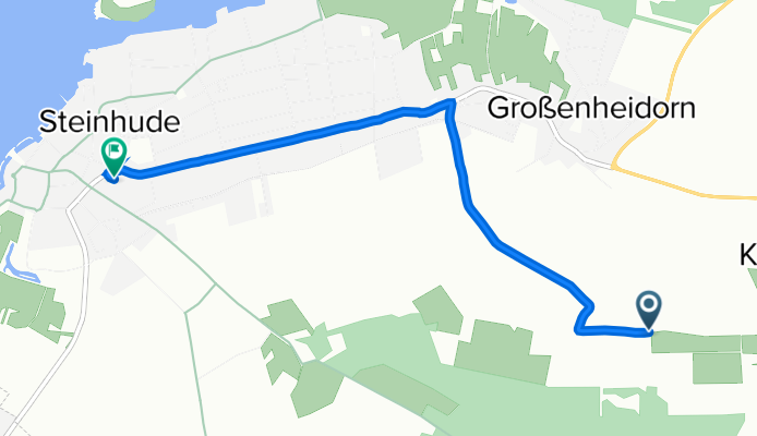 Wunstorf nach Leinenweberstraße 18, Wunstorf