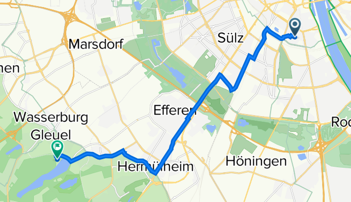 Rolandstraße 76–96, Köln nach Hürth