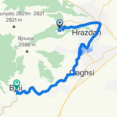 Tsaghkadzor - Bjni