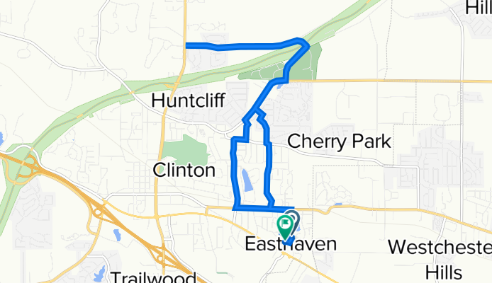 601 Church St, Clinton to 506 Hathaway Dr, Clinton