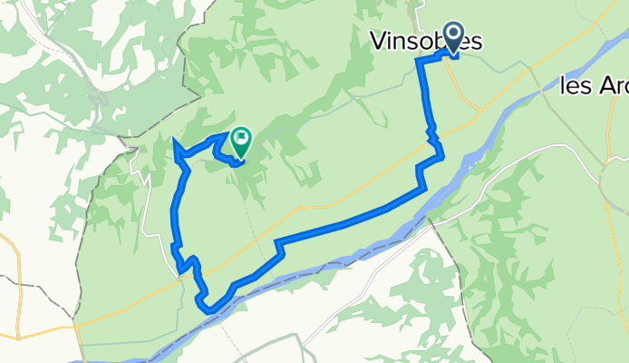 De 3 Allée des Louardes, Vinsobres à 486–904 Chemin des Chauvets, Vinsobres