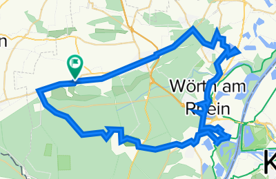 Route in der Bikemap App öffnen