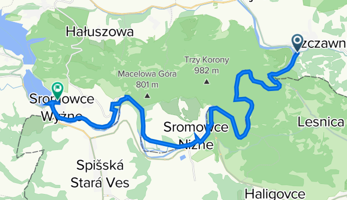 Pienińska 6C, Szczawnica do Nad Zalew 17, Sromowce Wyżne