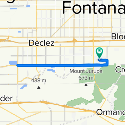 11075 Mayberry St, Fontana to 11075 Mayberry St, Fontana