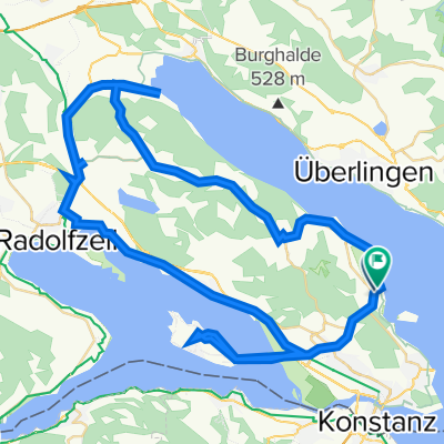 Dorfwiesenweg 4, Konstanz to Holdersteig 20, Konstanz