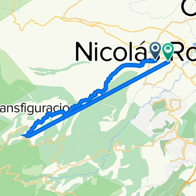 De Circuito Oklahoma 26, Villa Nicolás Romero a Calle Mina 5650, Villa Nicolás Romero