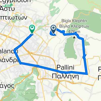 Βριλησσίων 22, Πεντέλη to Kissavou &amp;, Vrilissia