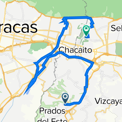 Ruta B, Caracas a Calle Los Cedros, Caracas