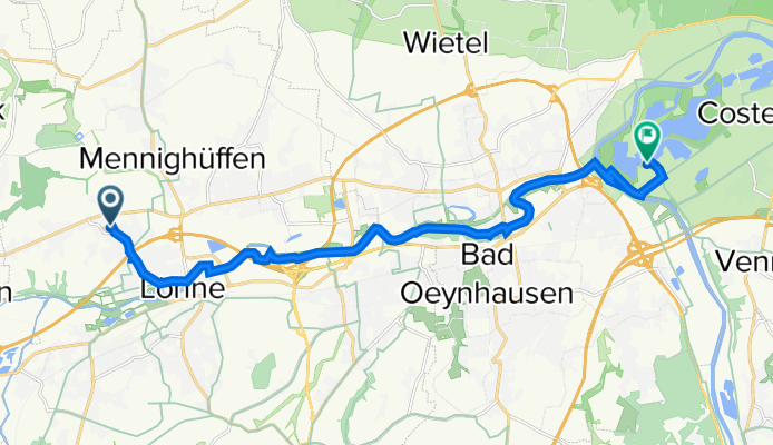 In den Teichen 6, Löhne nach Zum Südlichen See 1, Porta Westfalica