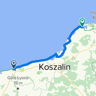 Ratuszowa 13, Kołobrzeg do Rybacka 3–9, Postomino