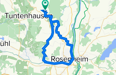 Route in der Bikemap App öffnen