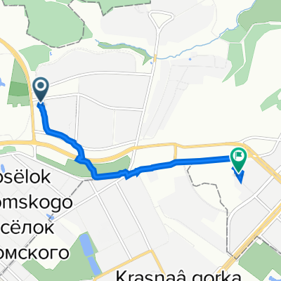 От Наташи Качуевской улица 5, Москва до Рождественская улица 21 корпус 4, Москва
