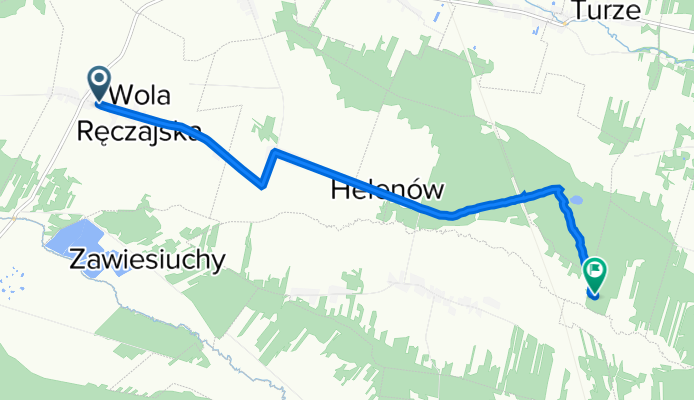 Wola Ręczajska 47B, Wola Ręczajska do Poświętne, Poświętne