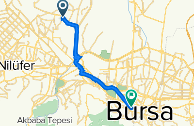 Route in der Bikemap App öffnen