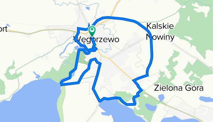 Śródmiejska 9, Węgorzewo do Śródmiejska 9, Węgorzewo