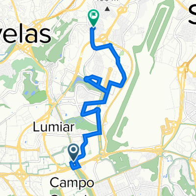 798 Campo Grande (Metro) - Galinheiras