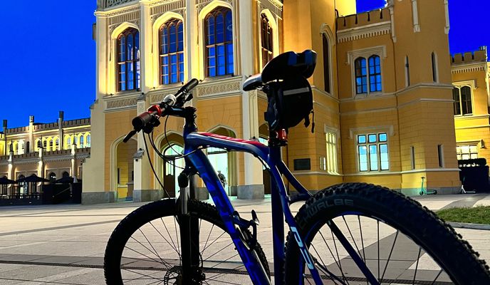 Photo 1 of the Bikemap route "Ligota Książęca - Wrocław"