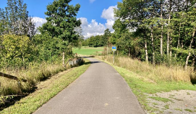 Photo 1 of the Bikemap route "06 Day 6, Monschau - Weywertz"