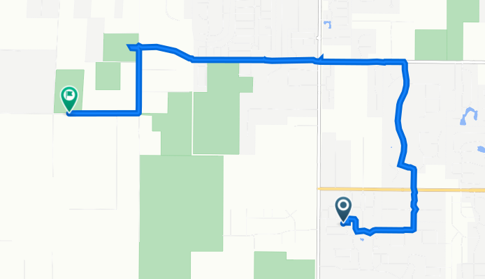 11920 SW 29th Pl, Gainesville to 15030–15210 SW 15th Ave, Newberry