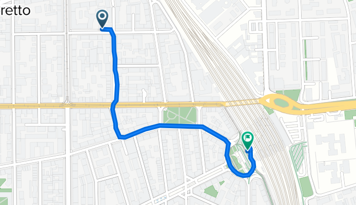 Via Adolfo Wildt 11, Milan to Piazza Enrico Bottini 10, Milan