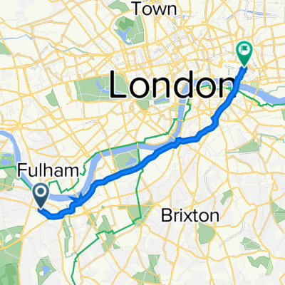 2 Plaza Gardens, London to 22 Bishopsgate, London