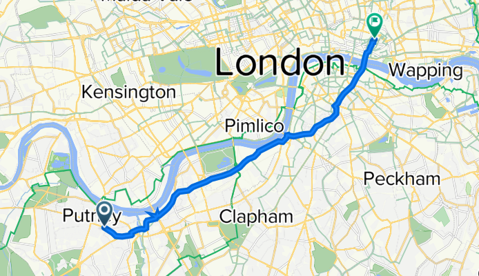 2 Plaza Gardens, London to 22 Bishopsgate, London