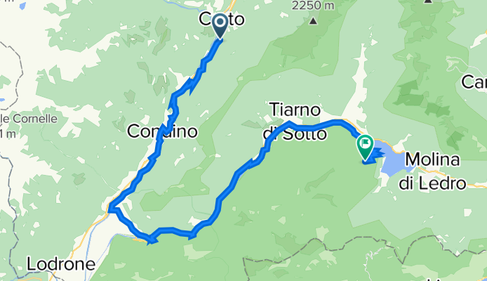 Da Frazione Cologna 49 a Ledro