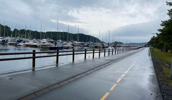 Foto 2 der Bikemap-Route "OSL-HAM - Part 1 Color Line Terminal - Rykkinn" Foto 2 der Bikemap-Route "OSL-HAM - Part 1 Color Line Terminal - Rykkinn"