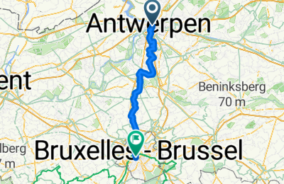 Route in der Bikemap App öffnen