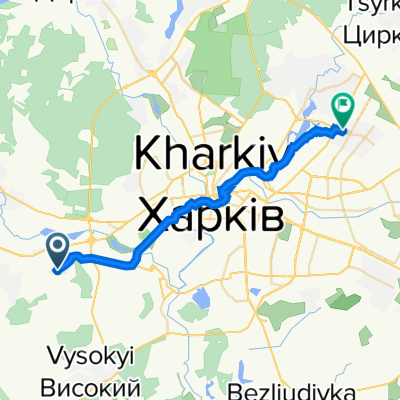 Светлая улица, Песочин до Героев Труда улица, 15, Харьков