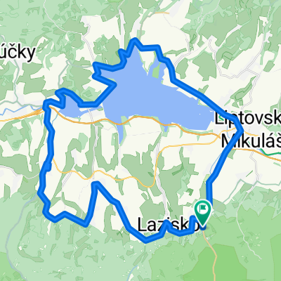 Pavčina lehota - partyzánská lupča - bešenová - Mikuláš a zpět