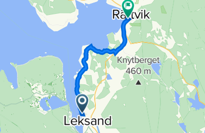 Route in der Bikemap App öffnen