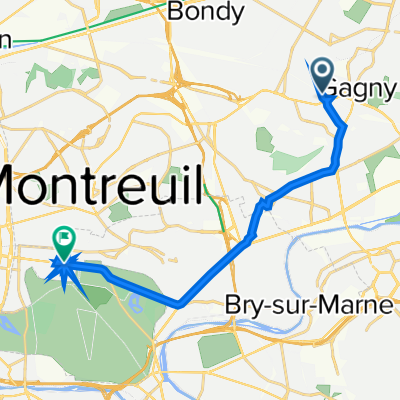 1–15 Impasse des Chênes Verts, Villemomble à 40 Avenue de Paris, Vincennes