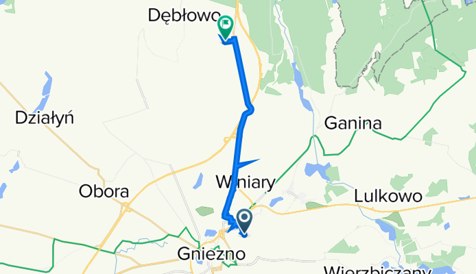 Księdza Stanisława Staszica, Gniezno do Modliszewko 34, Gniezno