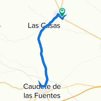 De Calle Pozo Viejo 3, Los Corrales a Calle Pozo Viejo 3, Los Corrales