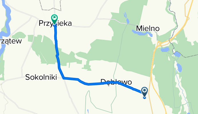Modliszewko 32B, Gniezno do Przysieka 26A, Mieleszyn