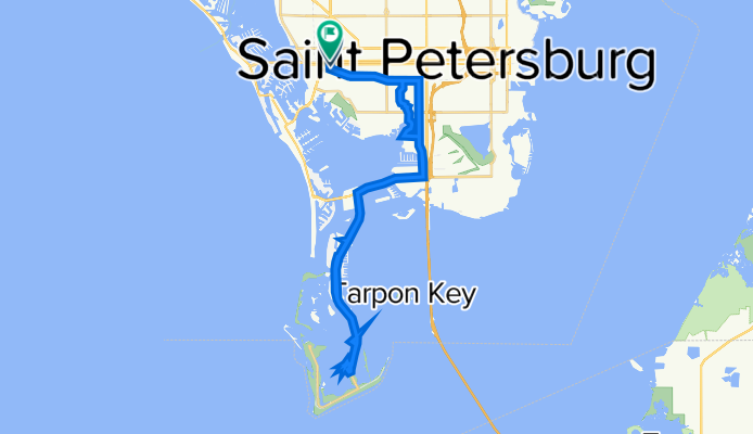 227 66th St N, Saint Petersburg to 6633 Central Ave S, Saint Petersburg