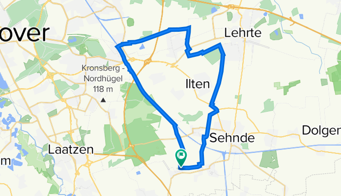 Am Mittellandkanal nach Misburg und über Ahlten ind Lehrte wieder zurück