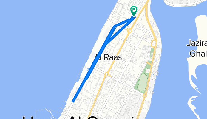 HHH6+C9C, Umm Al Quwain to HHH6+85H, Umm Al Quwain